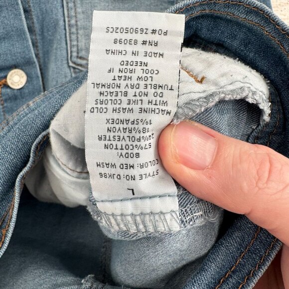Ci Sono Stretch Denim Jacket Men's Size Large Blue Medium Wash‎ - Picture 7 of 11